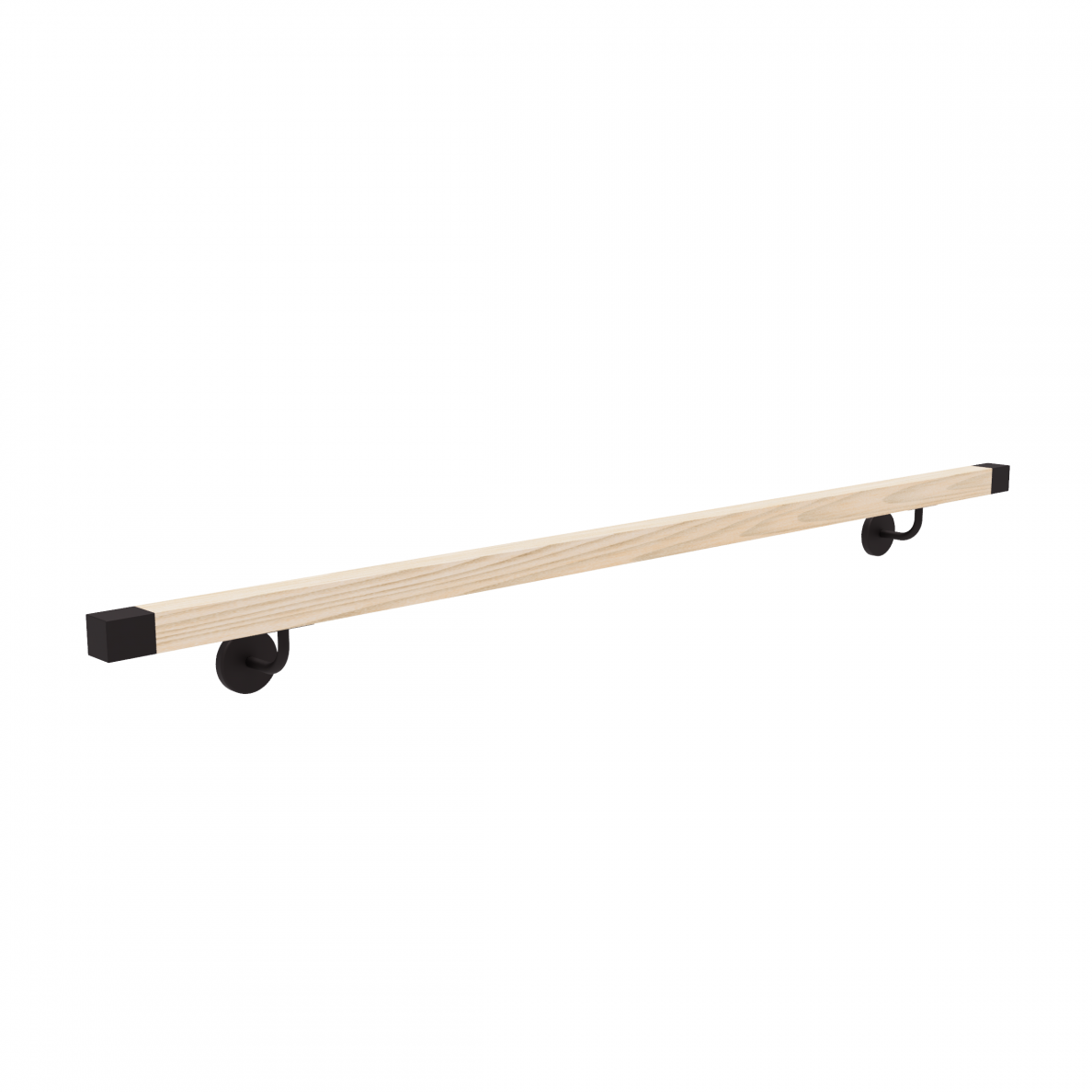 Sieninis turėklas 40x40/L2000mm 11 Sieninis turėklas 40x40/L2000mm 11