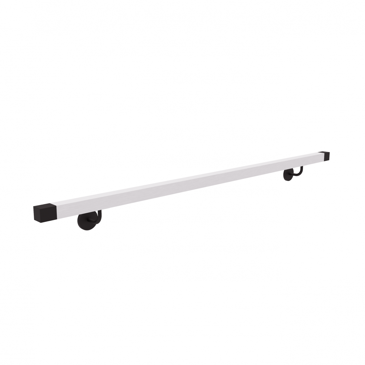 Sieninis turėklas 40x40/L2000mm 13 Sieninis turėklas 40x40/L2000mm 13