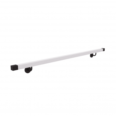 Sieninis turėklas 40x40/L2000mm 13 Sieninis turėklas 40x40/L2000mm 13