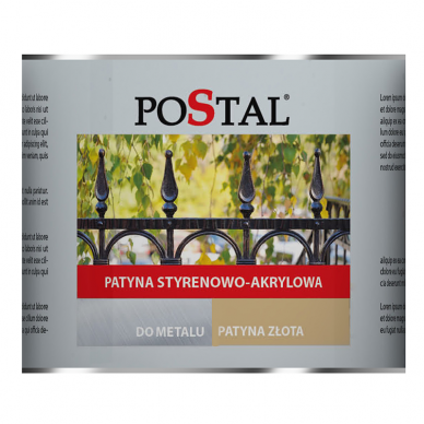 ACRYLIC PATINA, gold (glossy) ACRYLIC PATINA, gold (glossy)