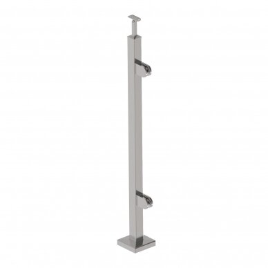 Galinis statramstis stiklui 40×40 H-960 mm (kairinis) Galinis statramstis stiklui 40×40 H-960 mm (kairinis)