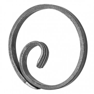 Dekoratyvinis žiedas 12×6/ 120mm 1