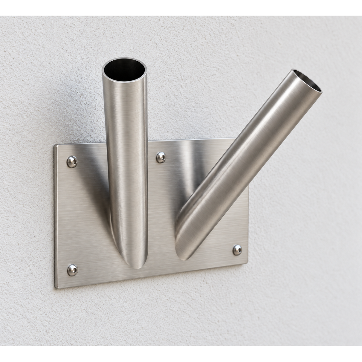 Double flag holder with Mounting Plate 3
