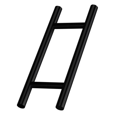 Dvipusė apvali durų rankena – fi 32, 300x500 mm