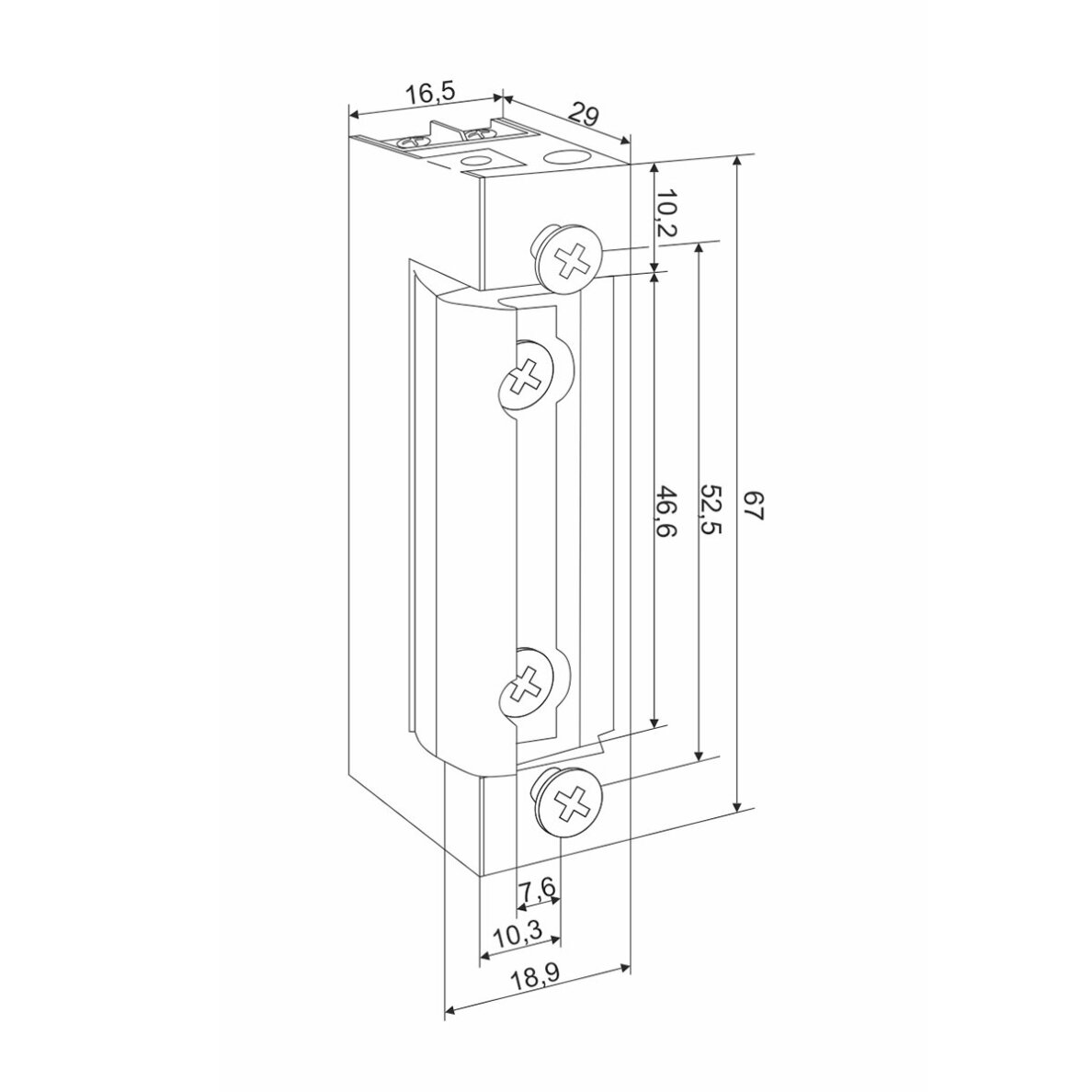 Elektromagnetinė sklendė 1 Elektromagnetinė sklendė 1