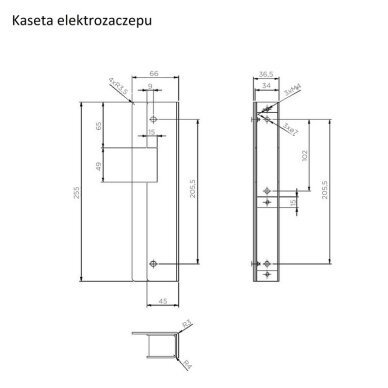 Elektrinio užrakto komplektas 1