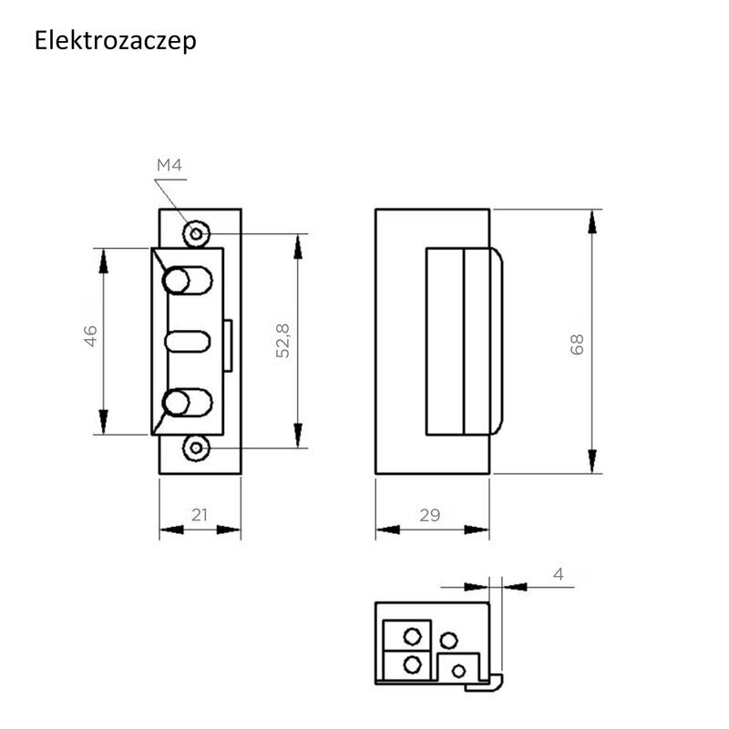Elektrinio užrakto komplektas 2