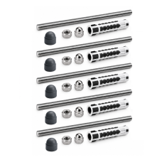 M6 Facade Fixing Set, Grey (5 pcs.)