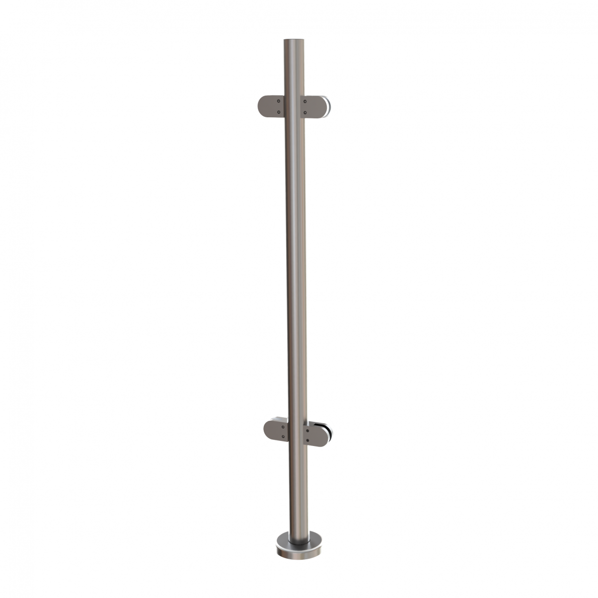 Turėklo statramstis stiklui H-1000 mm Turėklo statramstis stiklui H-1000 mm