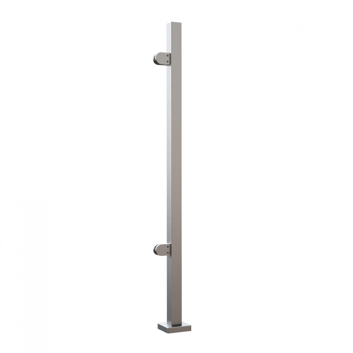 Galinis statramstis stiklui 40×40 H-1000 mm (dešininis) Galinis statramstis stiklui 40×40 H-1000 mm (dešininis)