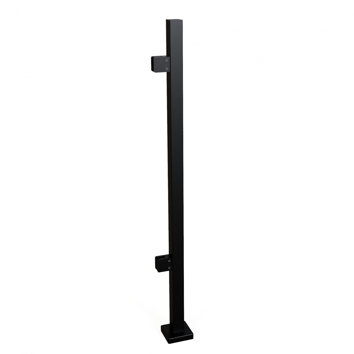 Galinis statramstis H-1000mm (dešininis) RAL-9005 Galinis statramstis H-1000mm (dešininis) RAL-9005