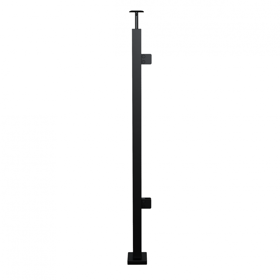 Galinis statramstis H-960mm (kairinis) RAL-9005 Galinis statramstis H-960mm (kairinis) RAL-9005