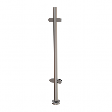 Turėklo statramstis stiklui H-1000 mm Turėklo statramstis stiklui H-1000 mm