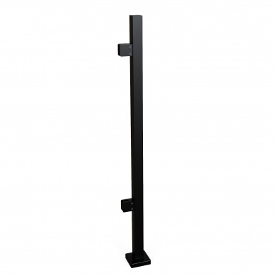 Galinis statramstis H-1000mm (dešininis) RAL-9005 Galinis statramstis H-1000mm (dešininis) RAL-9005