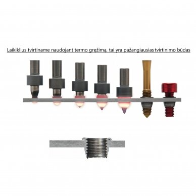 Turėklo statramstis H-1000mm RAL-9005 7 Turėklo statramstis H-1000mm RAL-9005 7