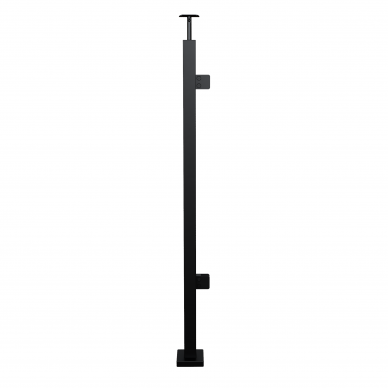Galinis statramstis H-960mm (kairinis) RAL-9005 Galinis statramstis H-960mm (kairinis) RAL-9005