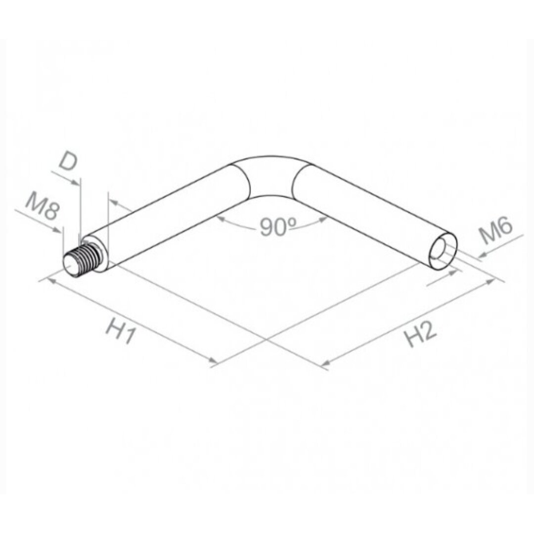 Bent Spigot Rod 1 Bent Spigot Rod 1