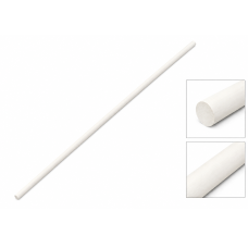 Wooden Flagpole (White)