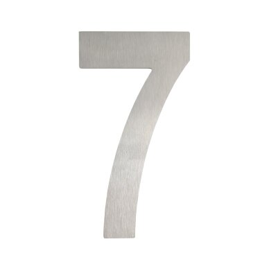 Namo numeris „7“ iš nerūdijančio plieno Namo numeris „7“ iš nerūdijančio plieno