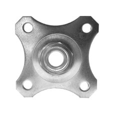 80x80x3 mm Mounting Plate for M16 Adjustable Gate Hinge