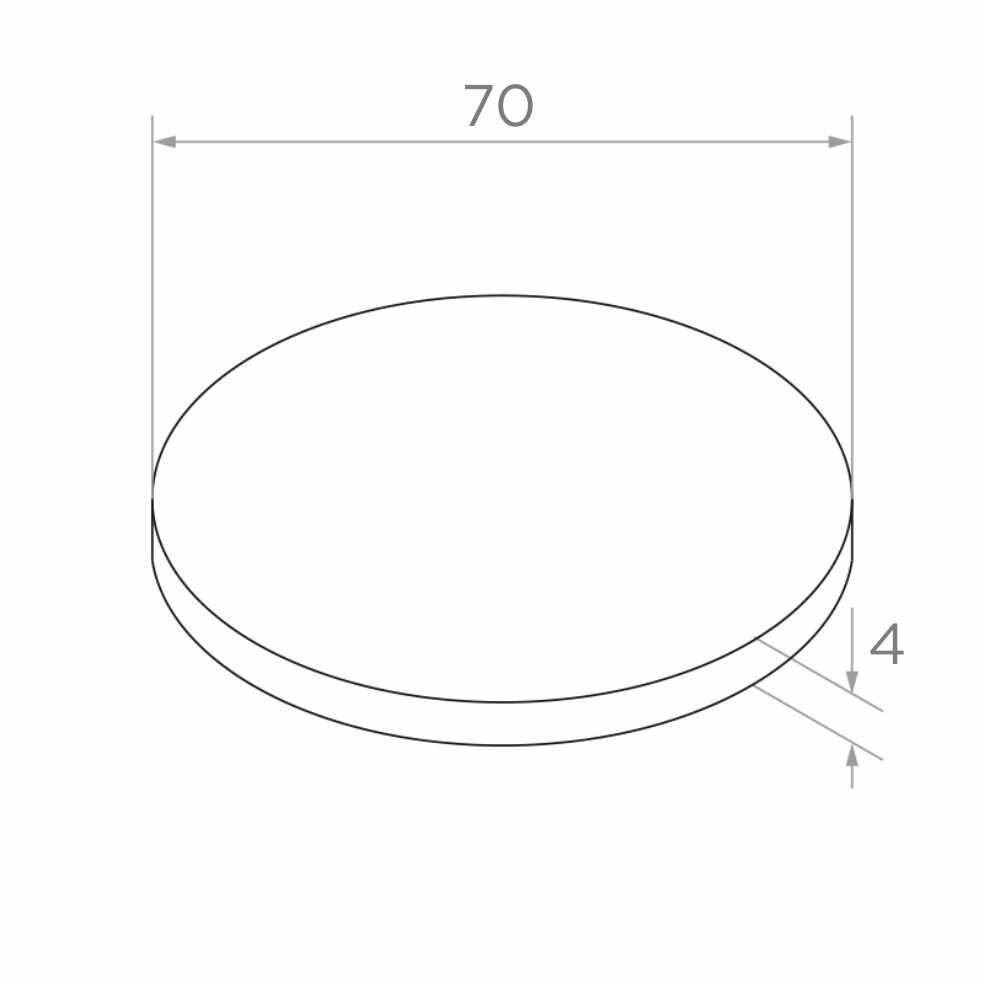 Mounting Plate 70 mm 1 Mounting Plate 70 mm 1