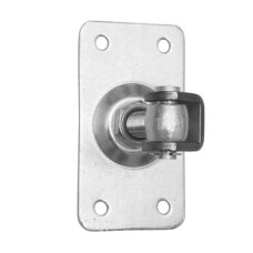 Adjustable Gate Hinge with 120 × 75 mm Rectangular Plate and M16 Thread