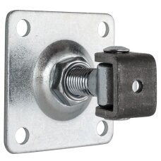 Adjustable Gate Hinge with 100 x 100 mm Plate