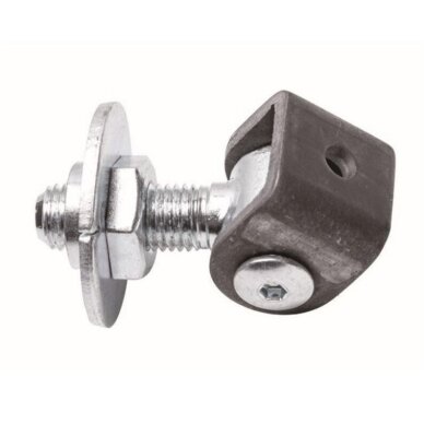 Adjustable Weld-On M20 Gate Hinge with Black Eye Adjustable Weld-On M20 Gate Hinge with Black Eye