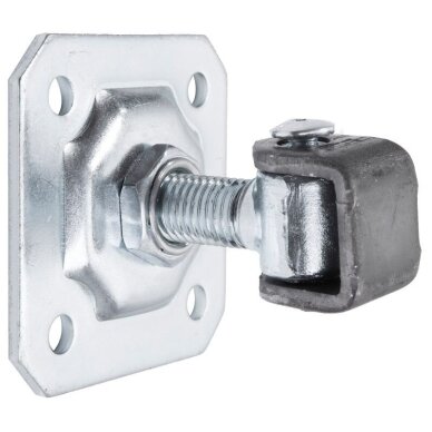 Adjustable M20 Gate Hinge with 100×100×4 mm Plate Adjustable M20 Gate Hinge with 100×100×4 mm Plate