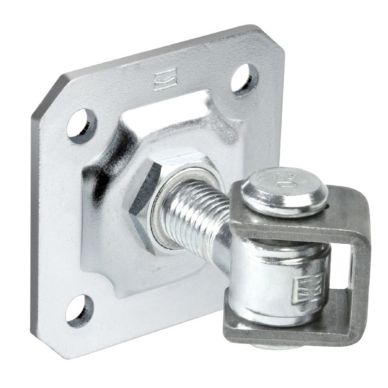 Adjustable M20 Gate Hinge with 100×100×4 mm Plate Adjustable M20 Gate Hinge with 100×100×4 mm Plate