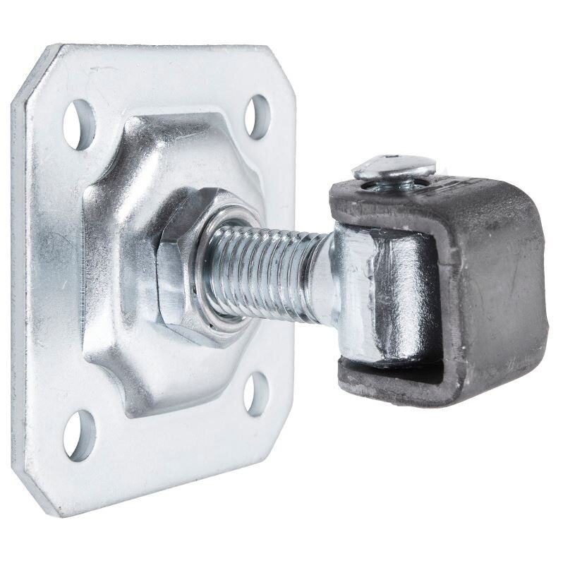 Adjustable M20 Gate Hinge with 100×100×4 mm Plate Adjustable M20 Gate Hinge with 100×100×4 mm Plate