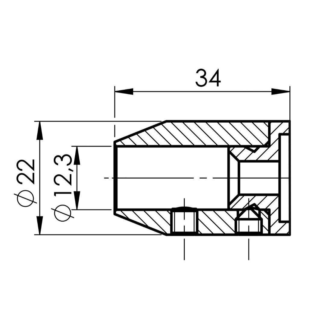 Wall Mounted Rod Holder 1 Wall Mounted Rod Holder 1