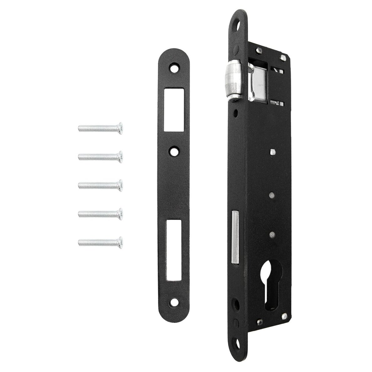Siauras užraktas su ritinėliu H220/90 mm 2 Siauras užraktas su ritinėliu H220/90 mm 2