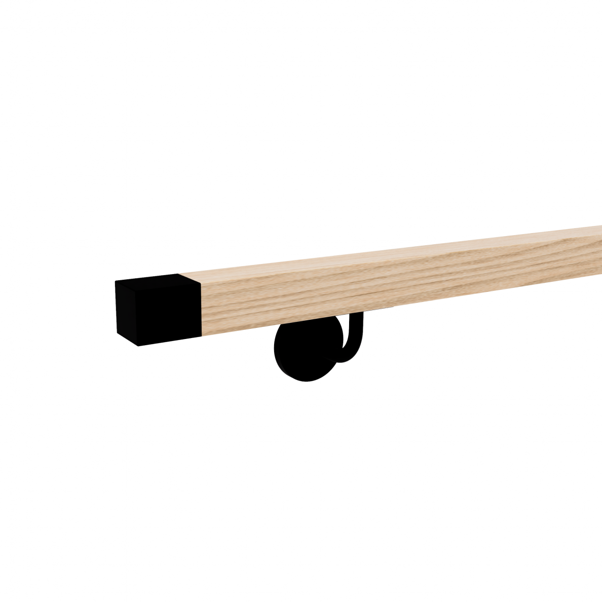 Sieninis turėklas 40x40/L2000mm 5 Sieninis turėklas 40x40/L2000mm 5