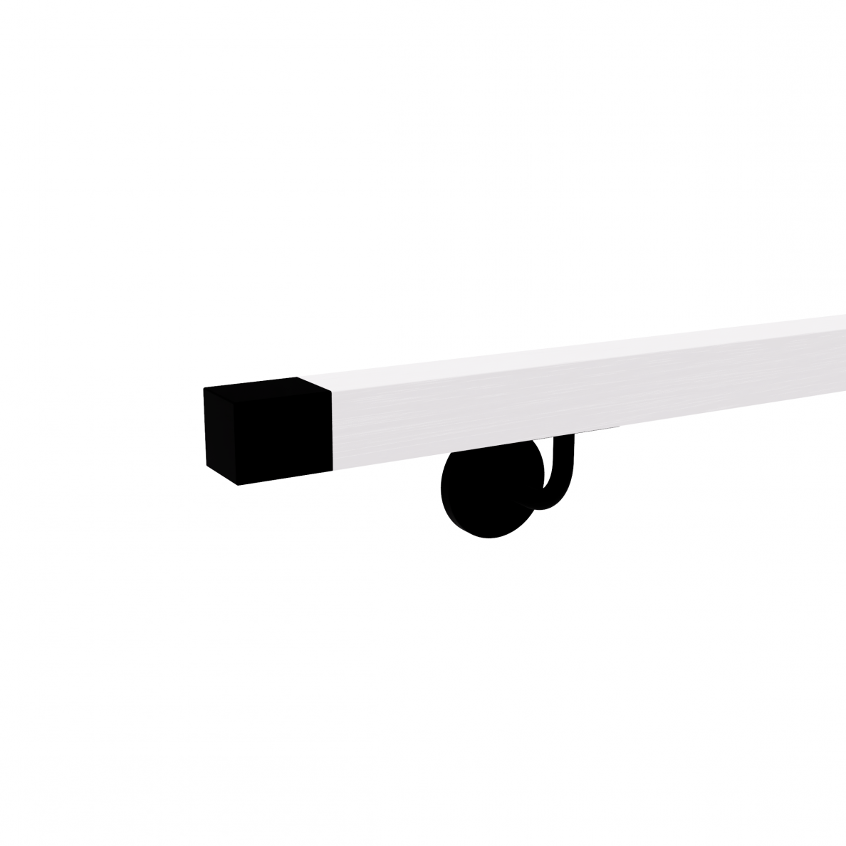 Sieninis turėklas 40x40/L2000mm 6 Sieninis turėklas 40x40/L2000mm 6