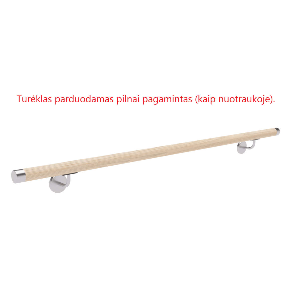 Sieninis turėklas D42/L1500mm 1 Sieninis turėklas D42/L1500mm 1