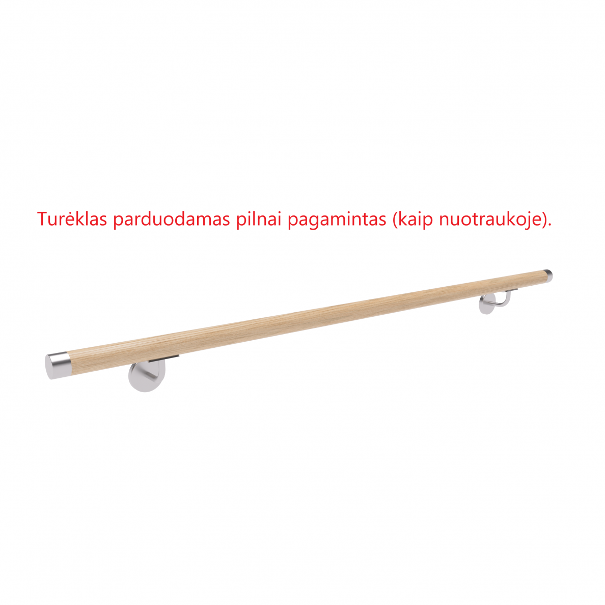 Sieninis turėklas D42/L1500mm 1 Sieninis turėklas D42/L1500mm 1