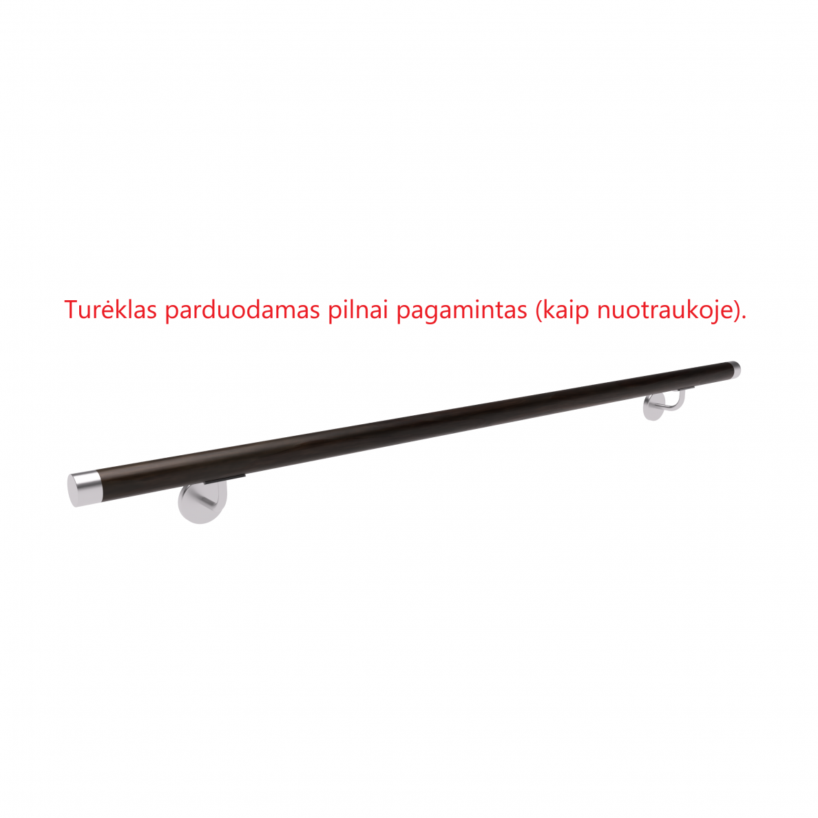 Sieninis turėklas D42/L1500mm 1 Sieninis turėklas D42/L1500mm 1