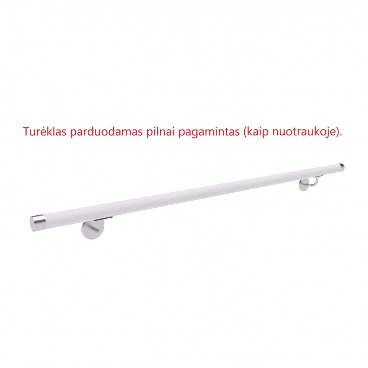 Sieninis turėklas D42/L1500mm 1 Sieninis turėklas D42/L1500mm 1