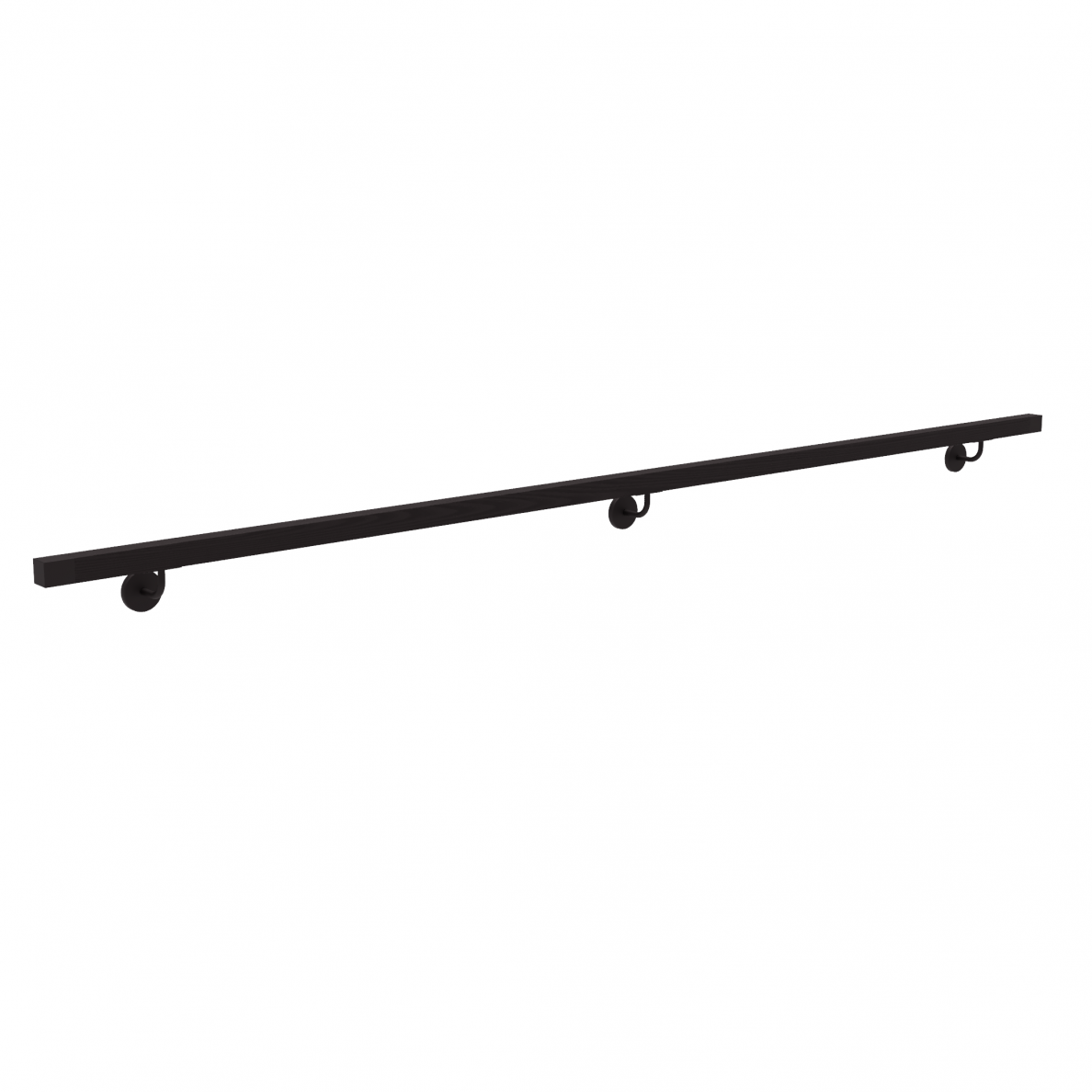 Sieninis turėklas 40x40/L3000mm 14 Sieninis turėklas 40x40/L3000mm 14