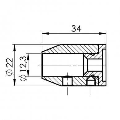 Wall Mounted Rod Holder 1 Wall Mounted Rod Holder 1