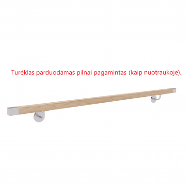 Sieninis turėklas 40x40/L1500mm 1 Sieninis turėklas 40x40/L1500mm 1