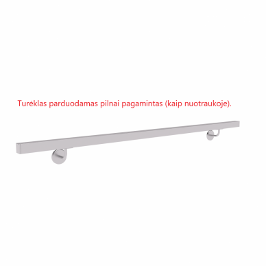Sieninis turėklas 40x40/L1500mm 1 Sieninis turėklas 40x40/L1500mm 1