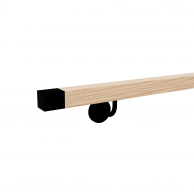 Sieninis turėklas 40x40/L2000mm 5 Sieninis turėklas 40x40/L2000mm 5