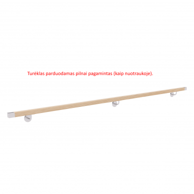 Sieninis turėklas 40x40/L3000mm 1 Sieninis turėklas 40x40/L3000mm 1