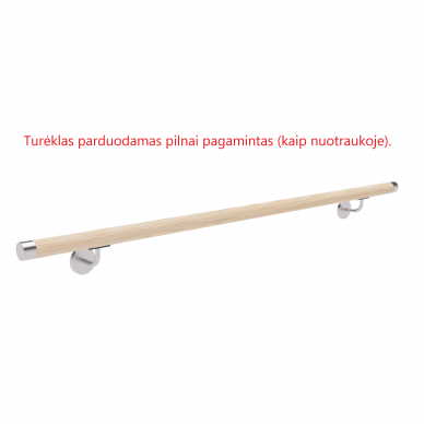 Sieninis turėklas D42/L1500mm 1 Sieninis turėklas D42/L1500mm 1