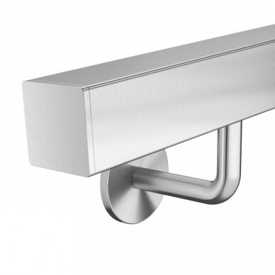 Sieninis turėklas 40x40/L1500mm 2 Sieninis turėklas 40x40/L1500mm 2