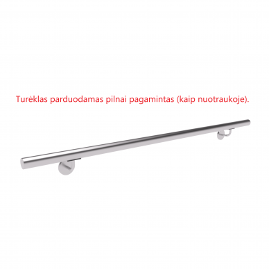 Sieninis turėklas D42/L2000mm 1 Sieninis turėklas D42/L2000mm 1