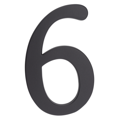 Skaitmuo „6/9“ – aliuminis, grafito spalvos, 190 mm Skaitmuo „6/9“ – aliuminis, grafito spalvos, 190 mm