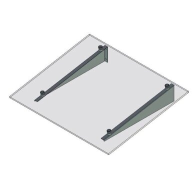 Glass Canopy Brackets (RAL-7016) 3 Glass Canopy Brackets (RAL-7016) 3